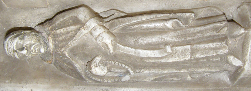 Spilsby - St James John Willoughby 3rd Baron 1372 weeper